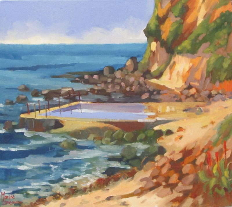 Low tide, MacMasters <br> 40 x 53  $695  oil