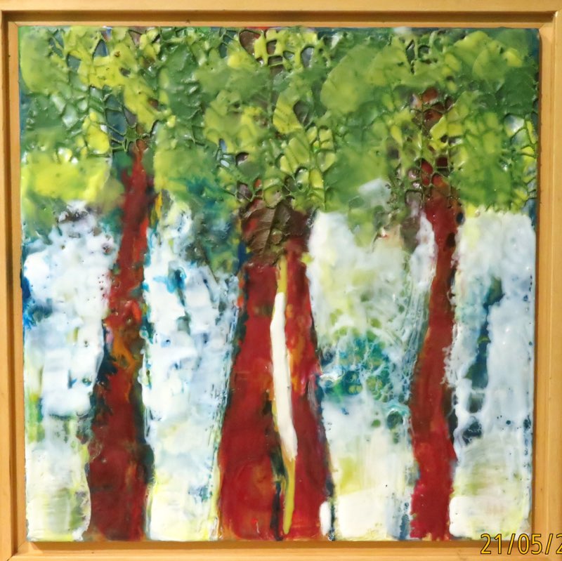 Falling Leaves  <br>35 x 35 $595